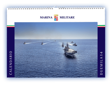 Il nuovo calendario della Marina Militare in sostegno al progetto ninna ho