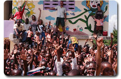 La Street Art tra i bambini delle Scuole di strada N.P.H. in Haiti