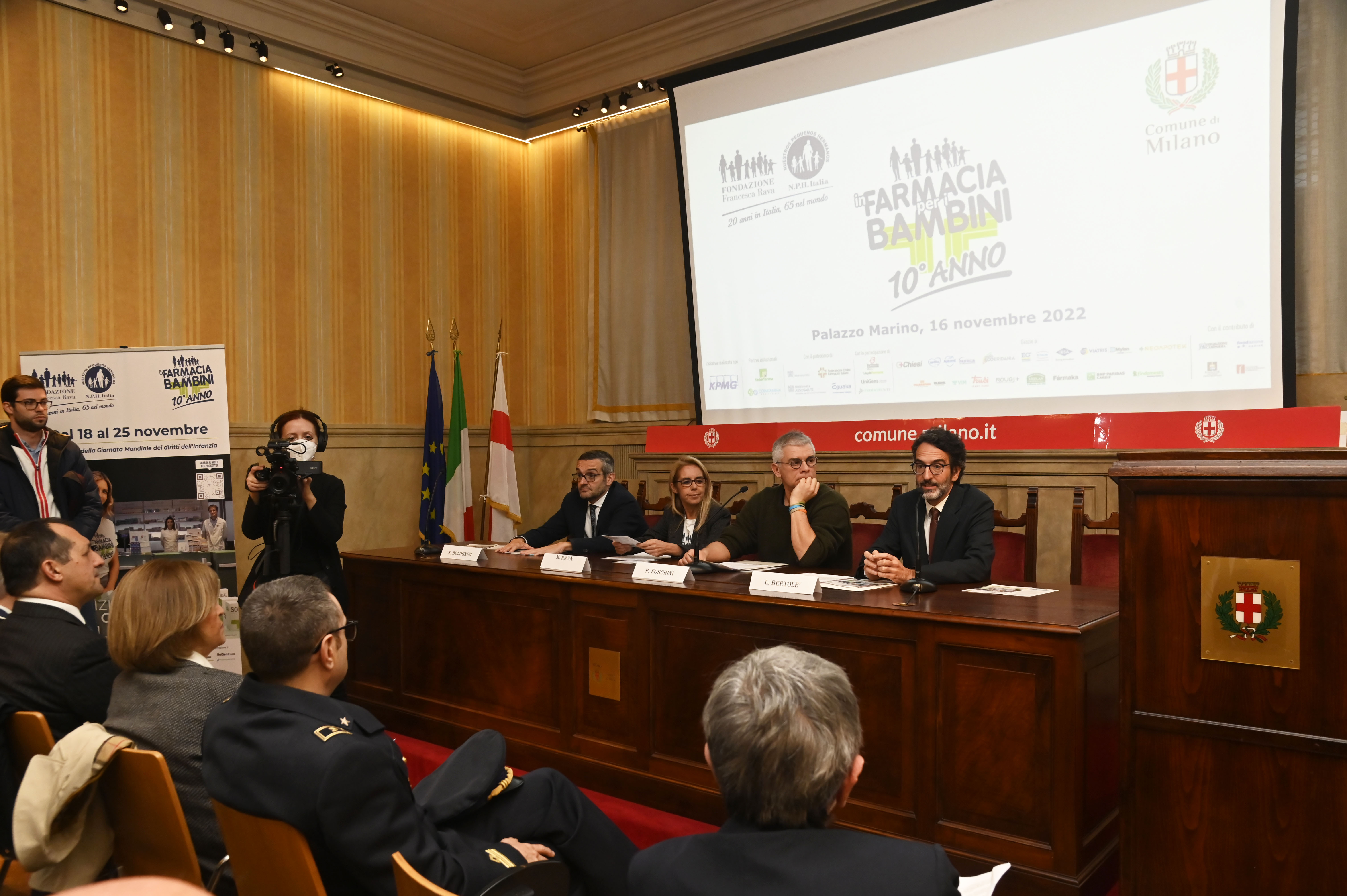 X edizione In Farmacia per i Bambini: la conferenza stampa a Palazzo Marino