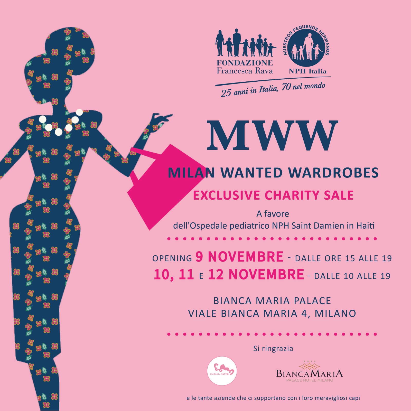 Torna il Milan Wanted Wardrobes: l'Exclusive Charity Sale della Fondazione Francesca Rava